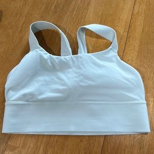 Warrior twist longline bra